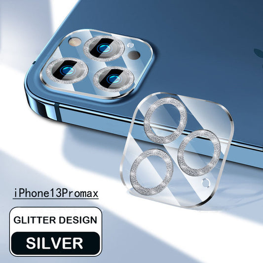 Glitter Diamond Camera Lens Protector for IPhone 15 11 14 Pro Max Back Lens Protective Glass for IPhone 13 12 Pro Max