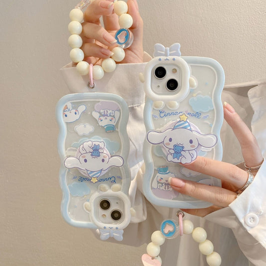 Sanrio Cinnamoroll Cute Pochacco Phone Case For Iphone 11 12 13 14 Pro Max XR XS X Plus Girl Cartoon Gift Shockproof Cover