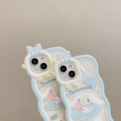 Sanrio Cinnamoroll Cute Pochacco Phone Case For Iphone 11 12 13 14 Pro Max XR XS X Plus Girl Cartoon Gift Shockproof Cover